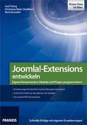 Cover von Joomla!-Extensions entwickeln