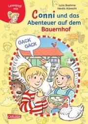 Cover von Lesen lernen mit Conni: Conni und das Abenteuer auf dem Bauernhof