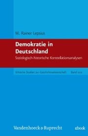 Cover von Demokratie in Deutschland