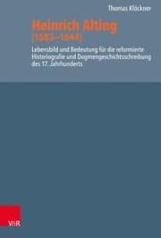 Cover von Heinrich Alting (1583¿1644)