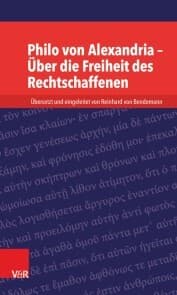 Cover von Philo von Alexandria - Über die Freiheit des Rechtschaffenen