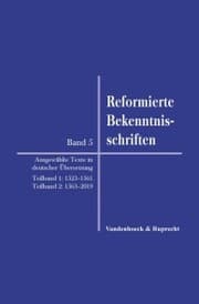 Cover von Reformierte Bekenntnisschriften