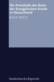 Cover von Die Protokolle des Rates der Evangelischen Kirche in Deutschland