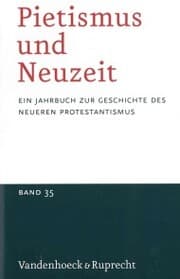 Cover von Pietismus und Neuzeit Band 35 - 2009