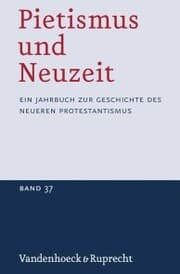 Cover von Pietismus und Neuzeit Band 37 - 2011