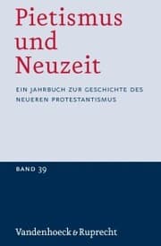 Cover von Pietismus und Neuzeit Band 39 - 2013