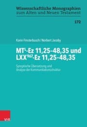 Cover von MTL-Ez 11,25-48,35 und LXX967-Ez 11,25-48,35