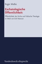 Cover von Eschatologische Öffentlichkeit
