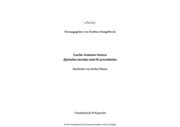 Cover von Seneca, Epistulae morales - Schullizenz