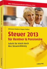 Cover von Steuer 2013 für Rentner und Pensionäre