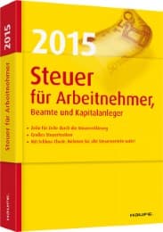 Cover von Steuer 2015 für Arbeitnehmer, Beamte und Kapitalanleger