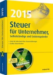 Cover von Steuer 2015 für Unternehmer, Selbstständige und Existenzgründer