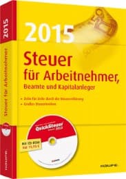 Cover von Steuer 2015 für Arbeitnehmer, Beamte und Kapitalanleger