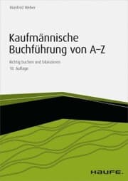 Cover von Kaufmännische Buchführung von A-Z - inkl. Arbeitshilfen online