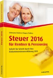 Cover von Steuer 2016 für Rentner und Pensionäre