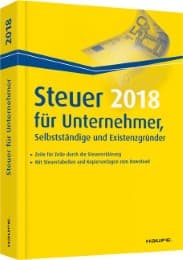 Cover von Steuer 2017 für Unternehmer, Selbstständige und Existenzgründer