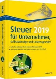 Cover von Steuer 2019 für Unternehmer, Selbstständige und Existenzgründer