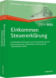 Cover von Einkommensteuererklärung 2021/2022