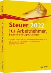 Cover von Steuer 2022 für Arbeitnehmer, Beamte und Kapitalanleger