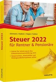 Cover von Steuer 2022 für Rentner und Pensionäre