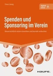 Cover von Spenden und Sponsoring im Verein