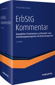 Cover von Erbschaftsteuergesetz (ErbStG) Kommentar