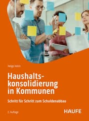 Cover von Haushaltskonsolidierung in Kommunen