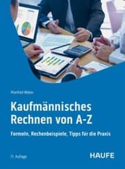 Cover von Kaufmännisches Rechnen von A-Z