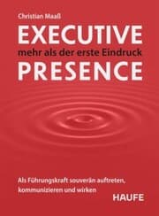 Cover von Executive Presence - mehr als der erste Eindruck