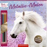 Cover von Metallic-Malen Pferdefreunde