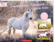 Cover von Traumpferde-Malbuch: Wilde Natur