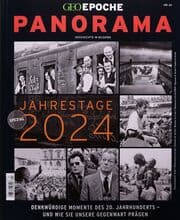 Cover von GEO Epoche PANORAMA - Jahrestage 2024