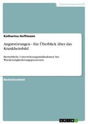 Cover von Angststörungen - Ein Überblick über das Krankheitsbild
