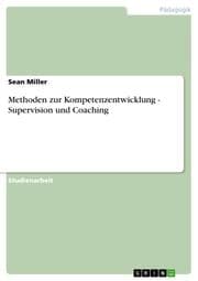 Cover von Methoden zur Kompetenzentwicklung - Supervision und Coaching