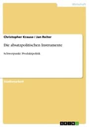 Cover von Die absatzpolitischen Instrumente