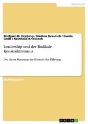 Cover von Leadership und der Radikale Konstruktivismus