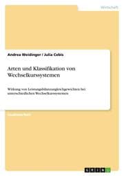 Cover von Arten und Klassifikation von Wechselkurssystemen