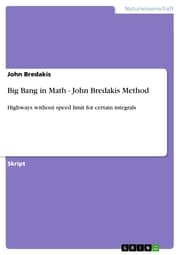Cover von Big Bang in Math - John Bredakis Method