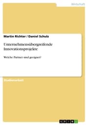Cover von Unternehmensübergreifende Innovationsprojekte
