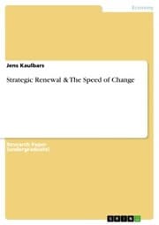 Cover von Strategic Renewal & The Speed of Change