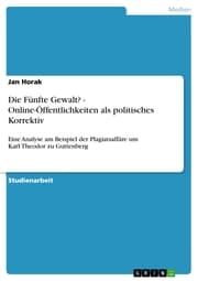 Cover von Die Fünfte Gewalt? - Online-Öffentlichkeiten als politisches Korrektiv