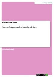 Cover von Sturmfluten an der Nordseeküste