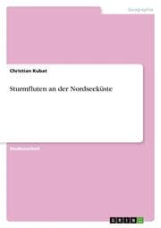 Cover von Sturmfluten an der Nordseeküste