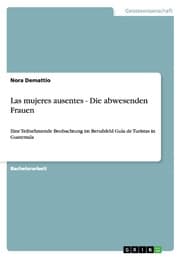 Cover von Las mujeres ausentes - Die abwesenden Frauen