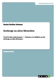 Cover von Seelsorge an alten Menschen