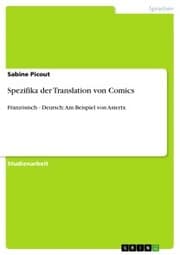 Cover von Spezifika der Translation von Comics