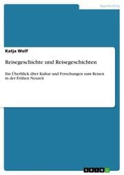 Cover von Reisegeschichte und Reisegeschichten