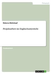 Cover von Projektarbeit im Englischunterricht