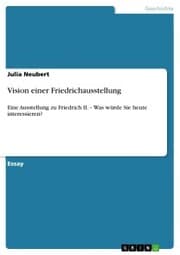 Cover von Vision einer Friedrichausstellung