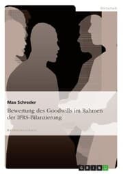 Cover von Bewertung des Goodwills im Rahmen der IFRS-Bilanzierung